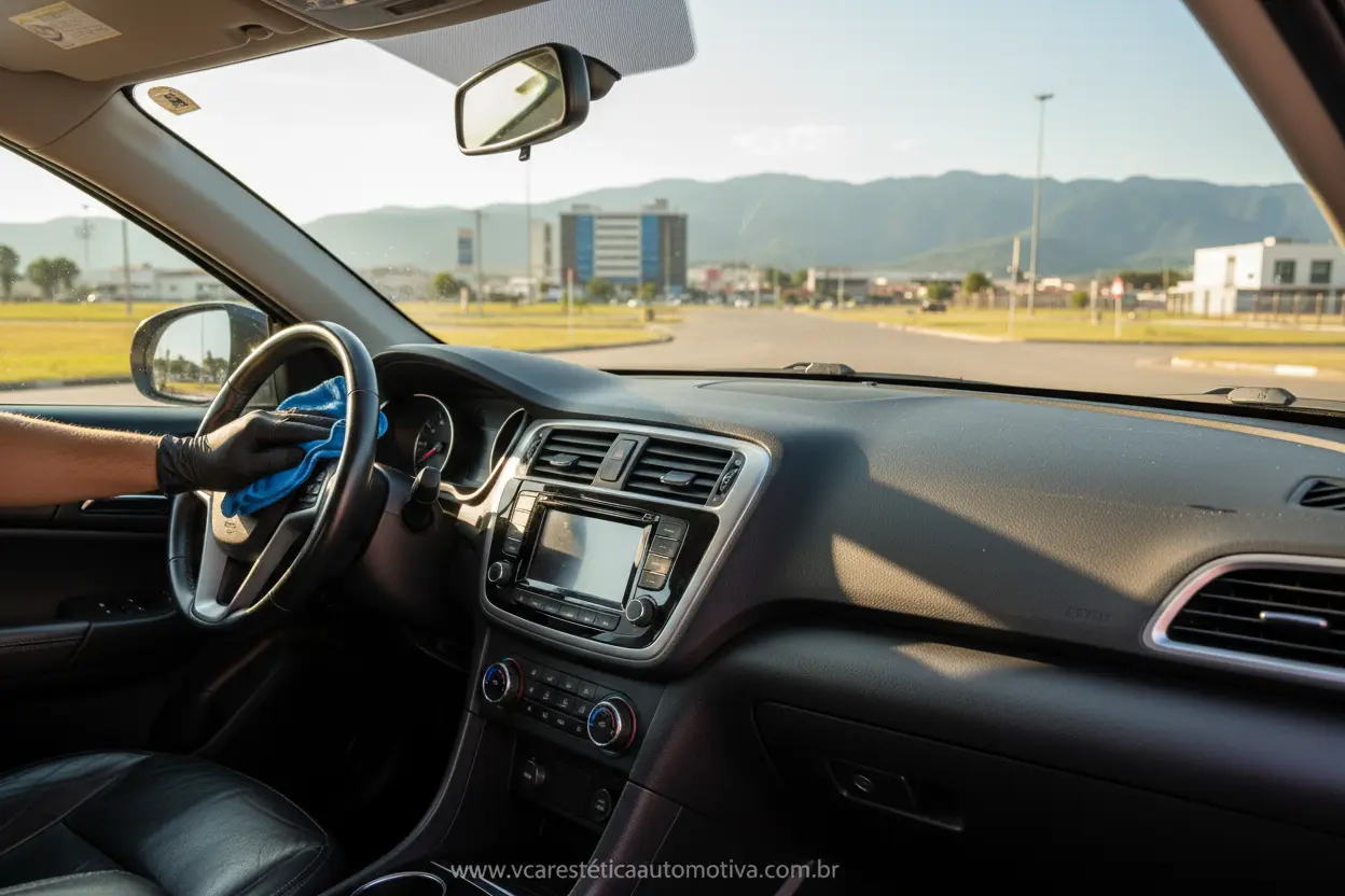 Dicas de Cuidados Internos para Carros Estética Automotiva em Palmas TO na VCAR Lava Lato