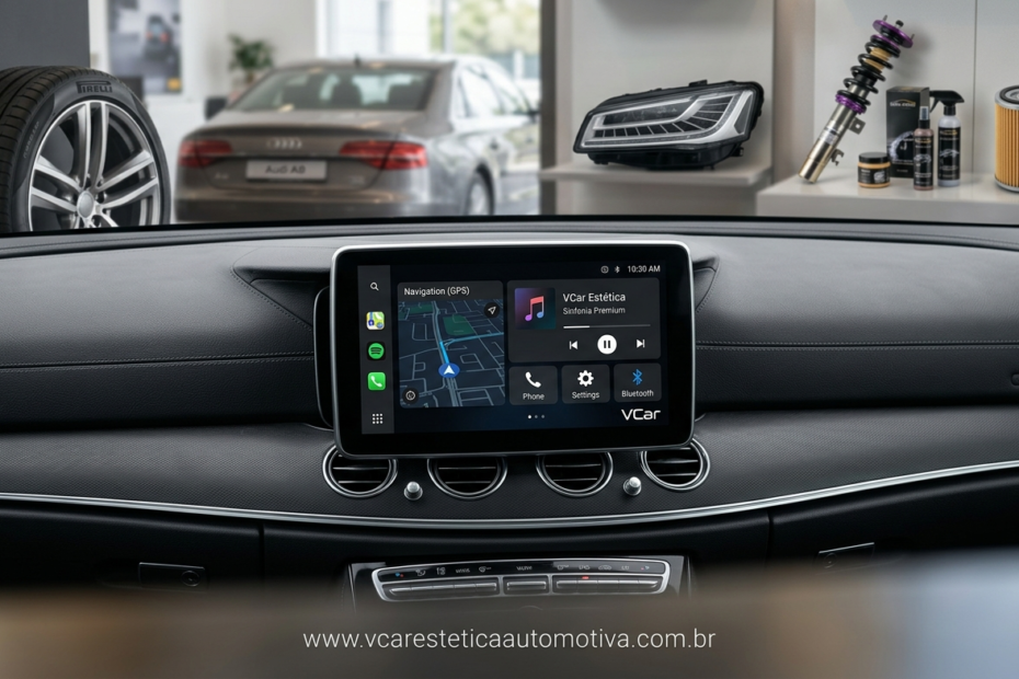 Central multimídia automotiva