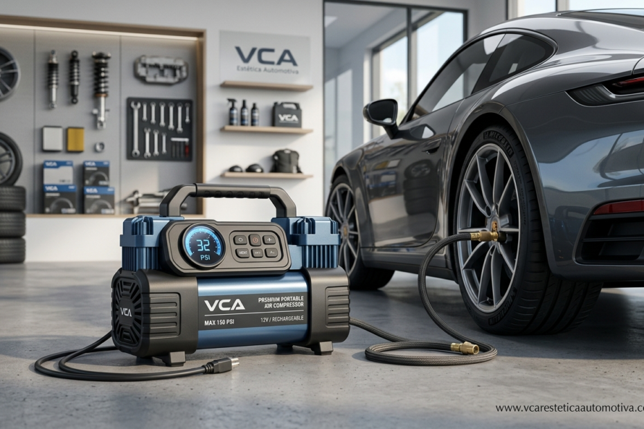 Compressor de ar portátil