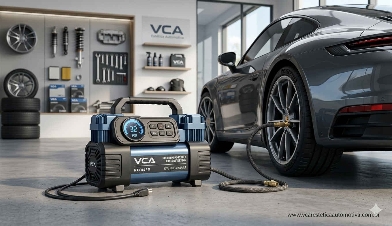 Compressor Elétrico Bomba de Ar Portátil: Descubra Antes de Comprar