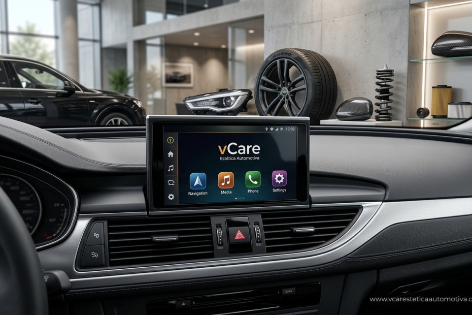 Central multimídia automotiva