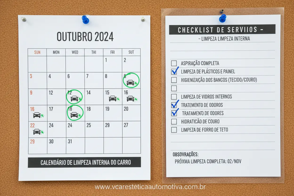 Frequência recomendada para limpeza interna de carrop em Palmas TO.