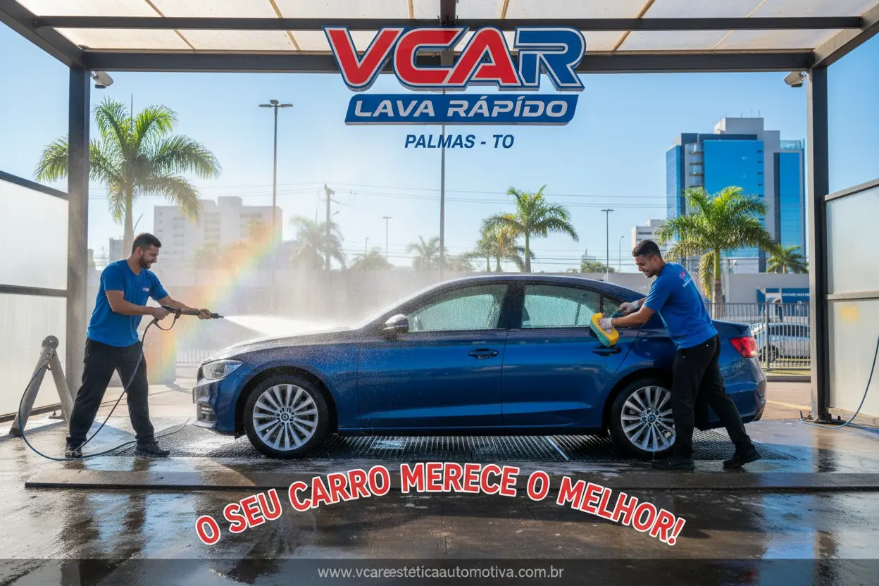 Lavagem Técnica Automotiva em Palmas TO VCAR Lava Lato é Top!