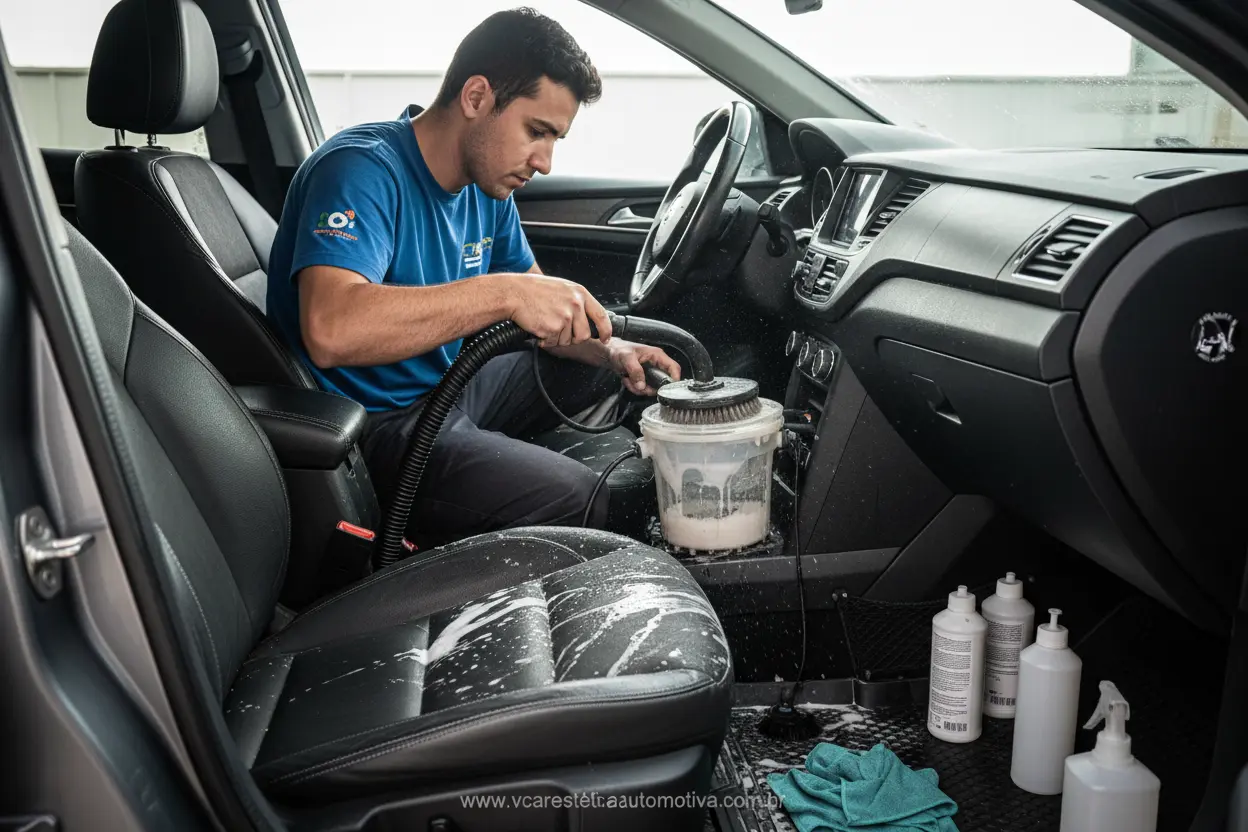 lavagem a seco de bancos automotivos em Palmas TO