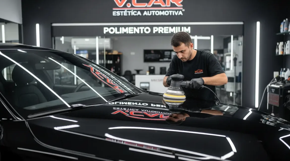 Polimento automotivo profissional em Palmas TO VCAR