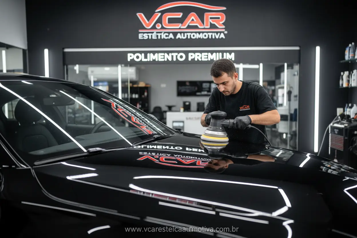 Polimento Automotivo Profissional em Palmas TO VCAR: Seu carro impecável!