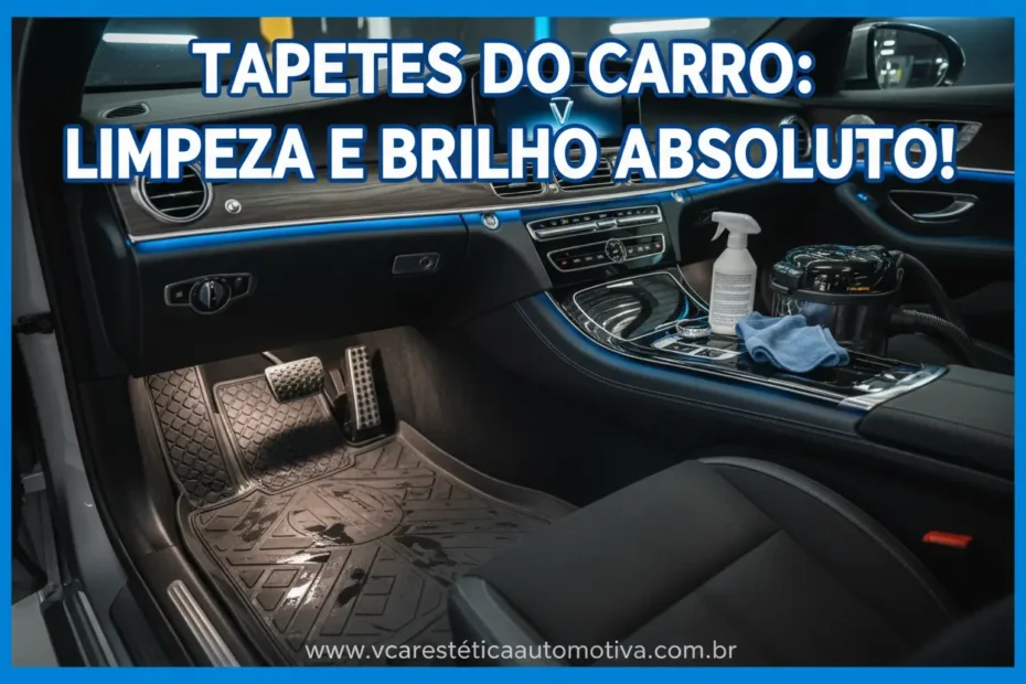 Lavagem de Tapetes Automotivos em Palmas TO VCAR