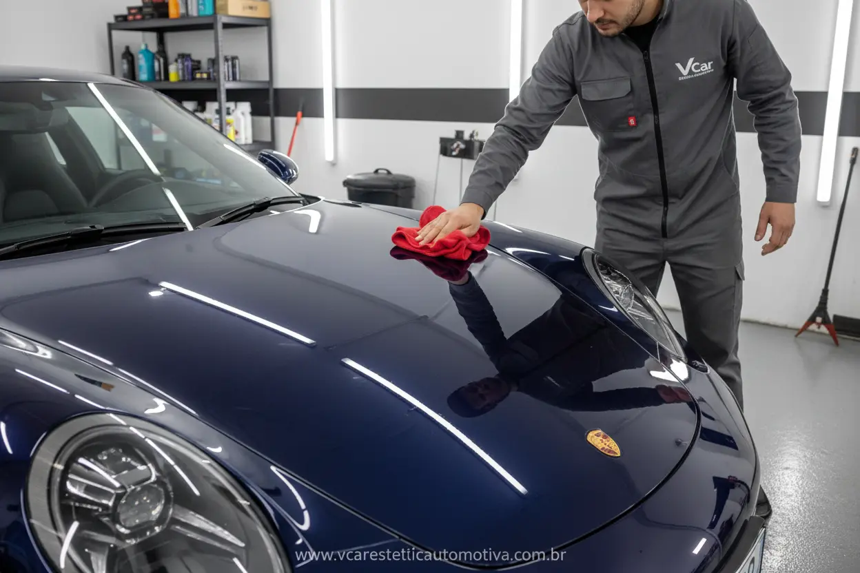 Cristalização e proteção automotiva